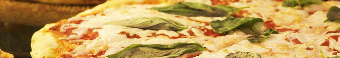 Eating Italian Pizza at Stella's Pizzeria & Restaurant restaurant in Bellmore, NY.